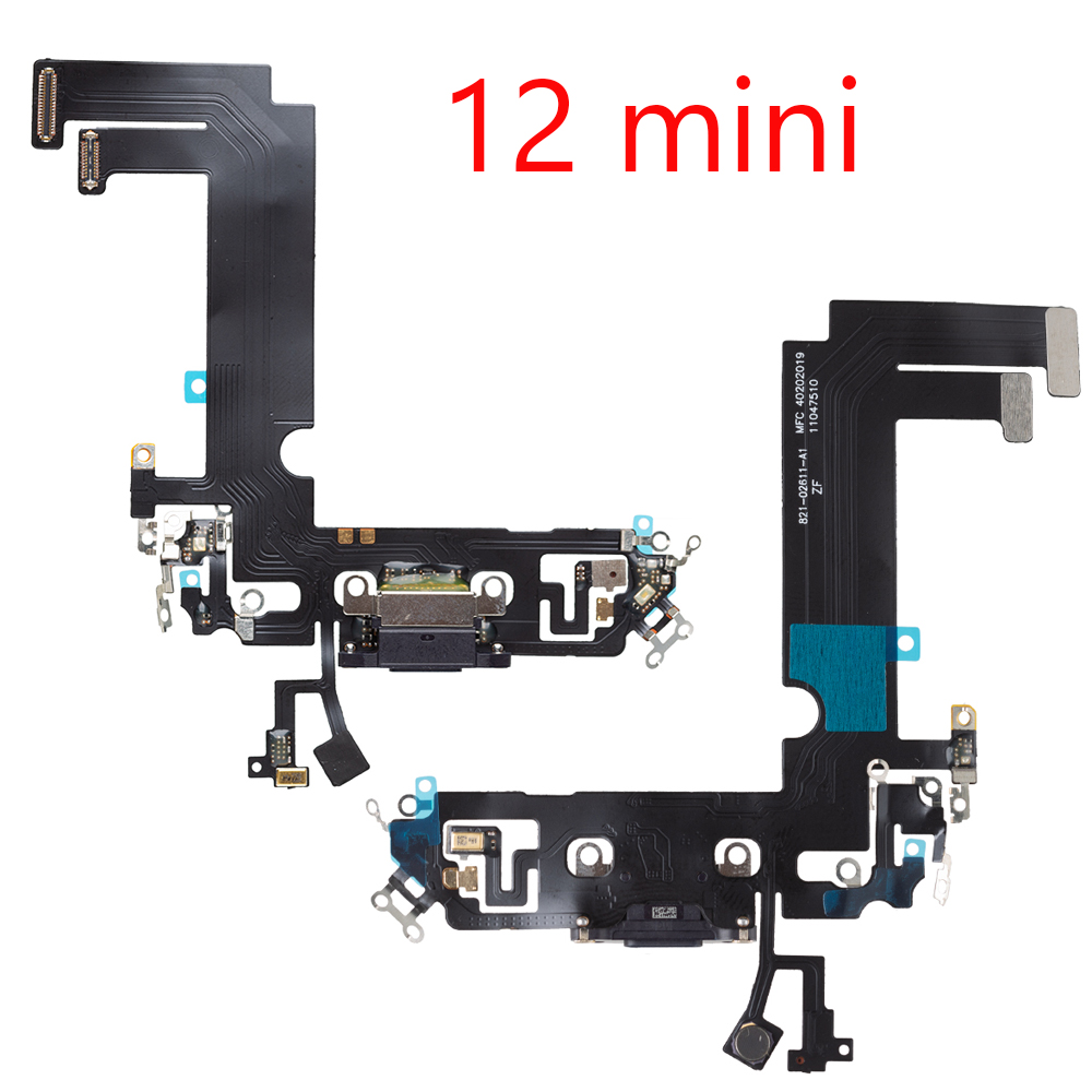 USB Charger Port Connector Dock Charging Flex Cable For iPhone 12 Pro 12Pro Max mini Replacement