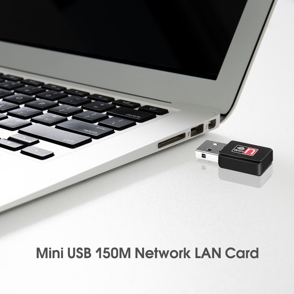 Kebidu Mini Usb Wifi Draadloze Adapter Ontvanger Externe Netwerkkaart 150Mbps Adaptador Wifi Dongle 802.11n/B/G
