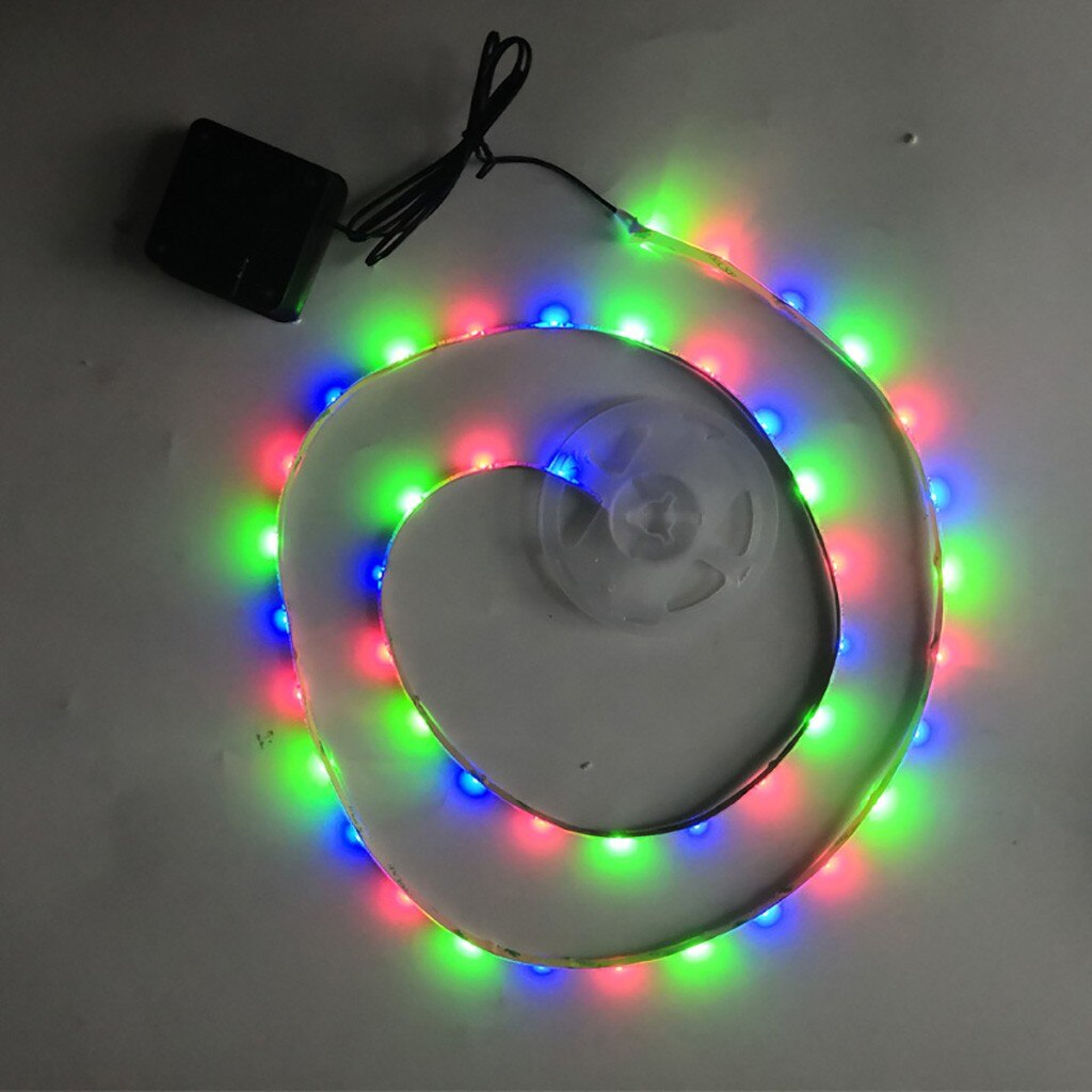 Cesta led hoop luz solar jogando à noite iluminado aro de basquete acessório ajuda você atirar aros à noite lâmpada tira led x #3