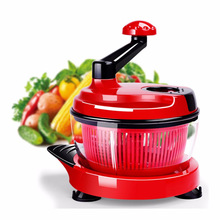 2.5L Manual Meat Processor Mixer Stainless Steel Meat Cutter Multifunctional Hand Carrot Vegetable Grater Dicer Tools