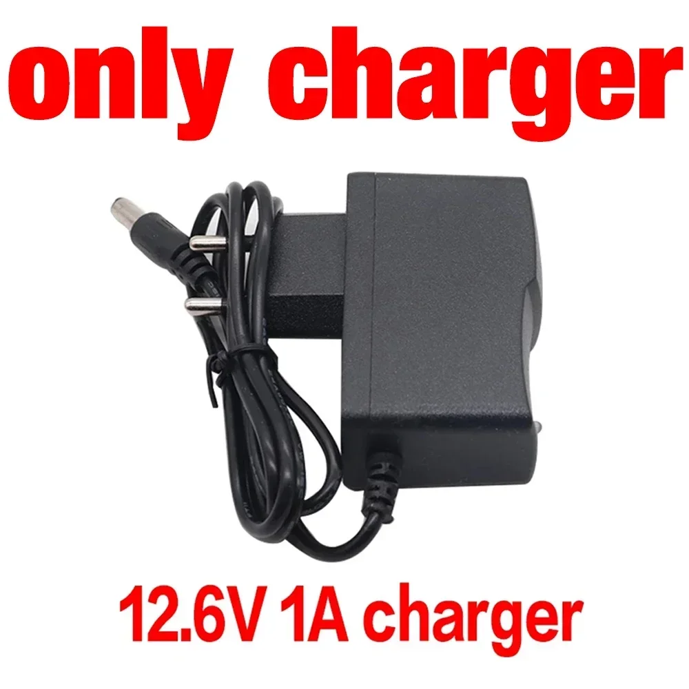 Portable Super 12V 50000mah Rechargeable Lithium Ion Battery Pack Capacity DC 12.6v 30Ah CCTV Cam Monitor + Charger: Other