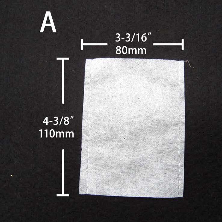 100x blomster plante grønn økologisk grønnsak frø spir frøplante spir skjæringe klon vokse potten ikke-vevd stoff posere pustende: A 80 x 110mm