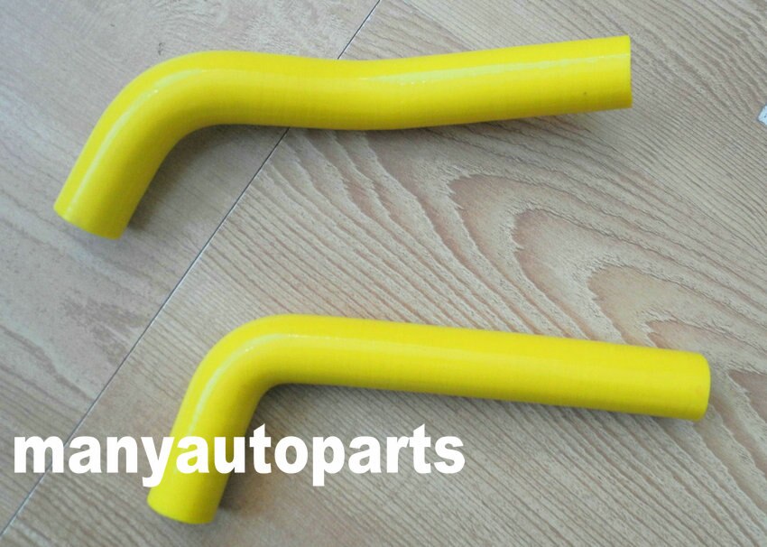 Til atv yamaha yfz 450 yfz 450 2004 2005 2006 2007 silikone radiator slange gul