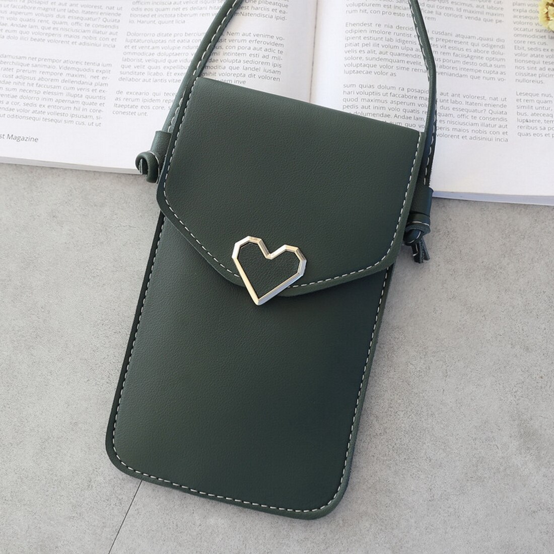 Torba na telefon komórkowy Mini Crossbody torby dla kobiet torba na telefon do uniwersalnego telefonu gotówka kobieta pojedyncze torebki na ramię portfel: 6