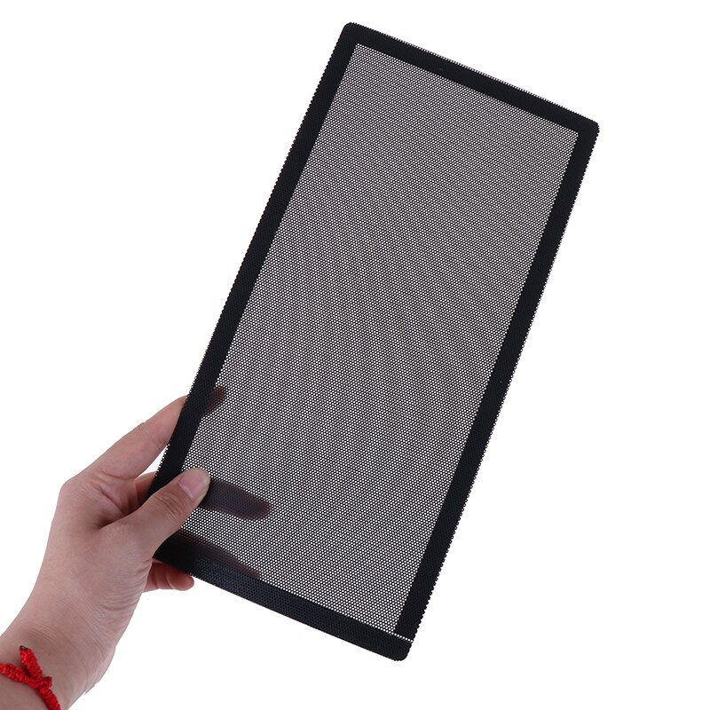 1PC PC Case Cooling Fan Magnetic Dust Filter Mesh Net Cover Computer Guard PC PVC Dust Proof Det Easy Clean Install