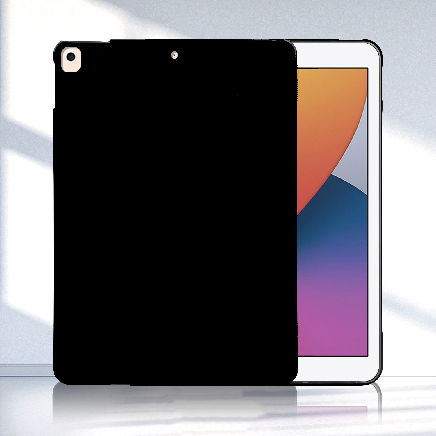 Funda de silicona para tableta iPad Air 12 13 iPad 6th 7th 8th 9th Gen funda iPad 11th 2025 Pro 11 2024 funda trasera de TPU negra