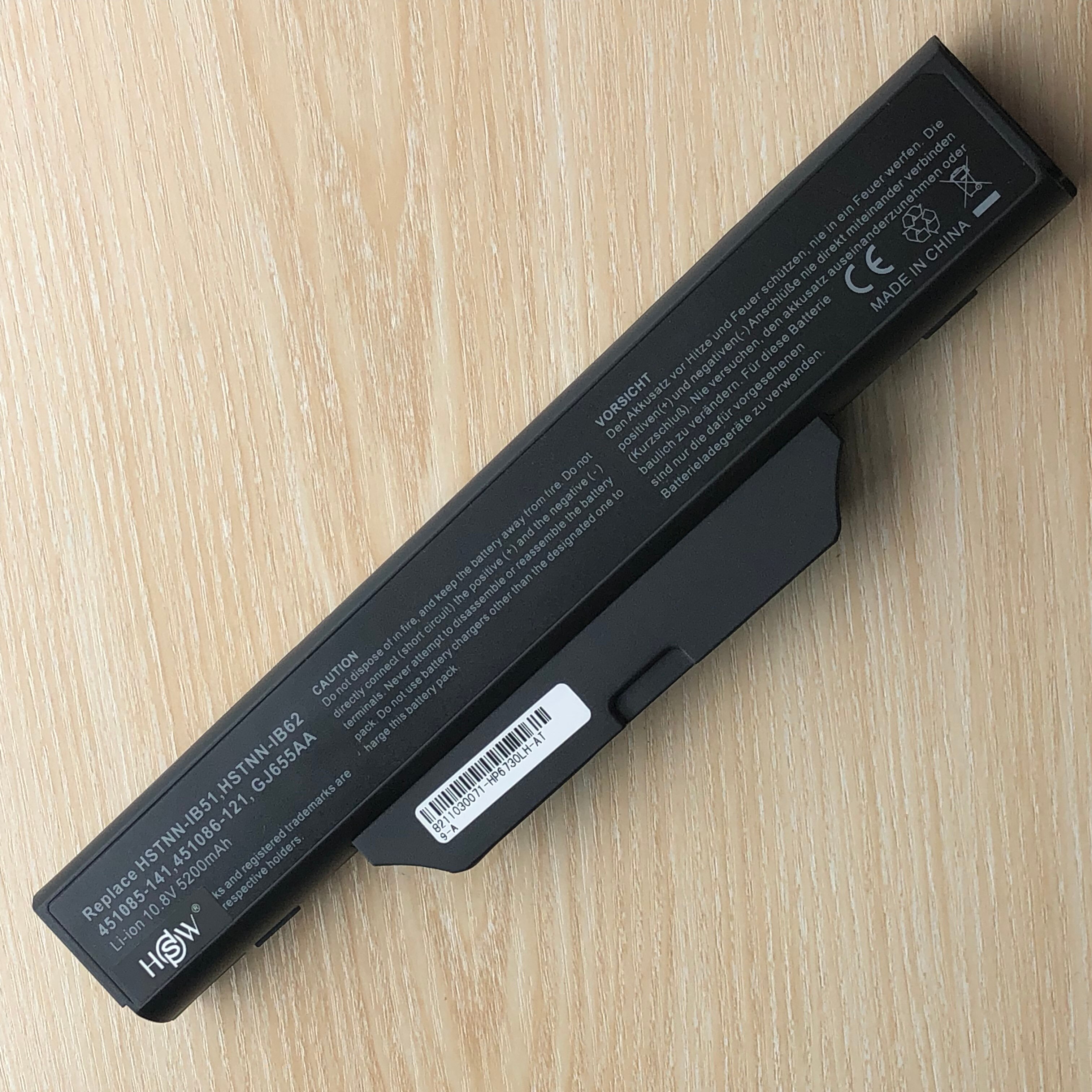 Laptop batteri för compaq 610 510 511 615 hstnn -ib51 6720s 6730s 6735s 6830s 6820s hstnn -ib62