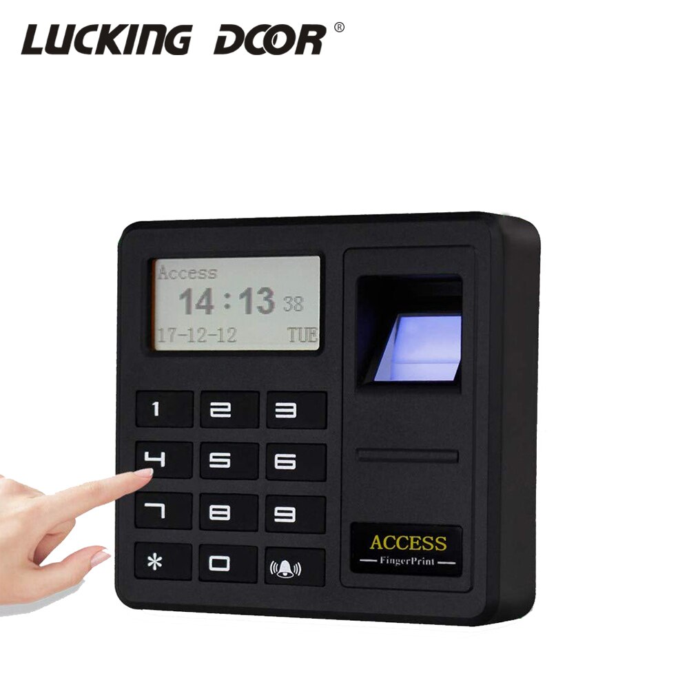 Standalone Fingerprint Access Control Optional 125KHZ RFID 13.56MHZ IC Card Reader Biometric Door Access Control Keypad Password