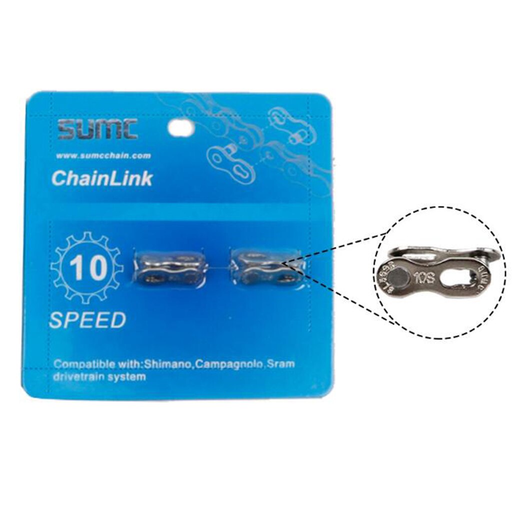 Steel Bicycle Chain Connector Quick Release Clip Bike Chain Repair Tool 6 7 8 9 10 11 Speed Chain Missing Chain Joint