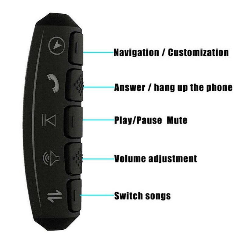 Télécommande universelle pour volant de voiture, boutons de commande, Radio, DVD, GPS, lecteur, télécommande sans fil multifonction
