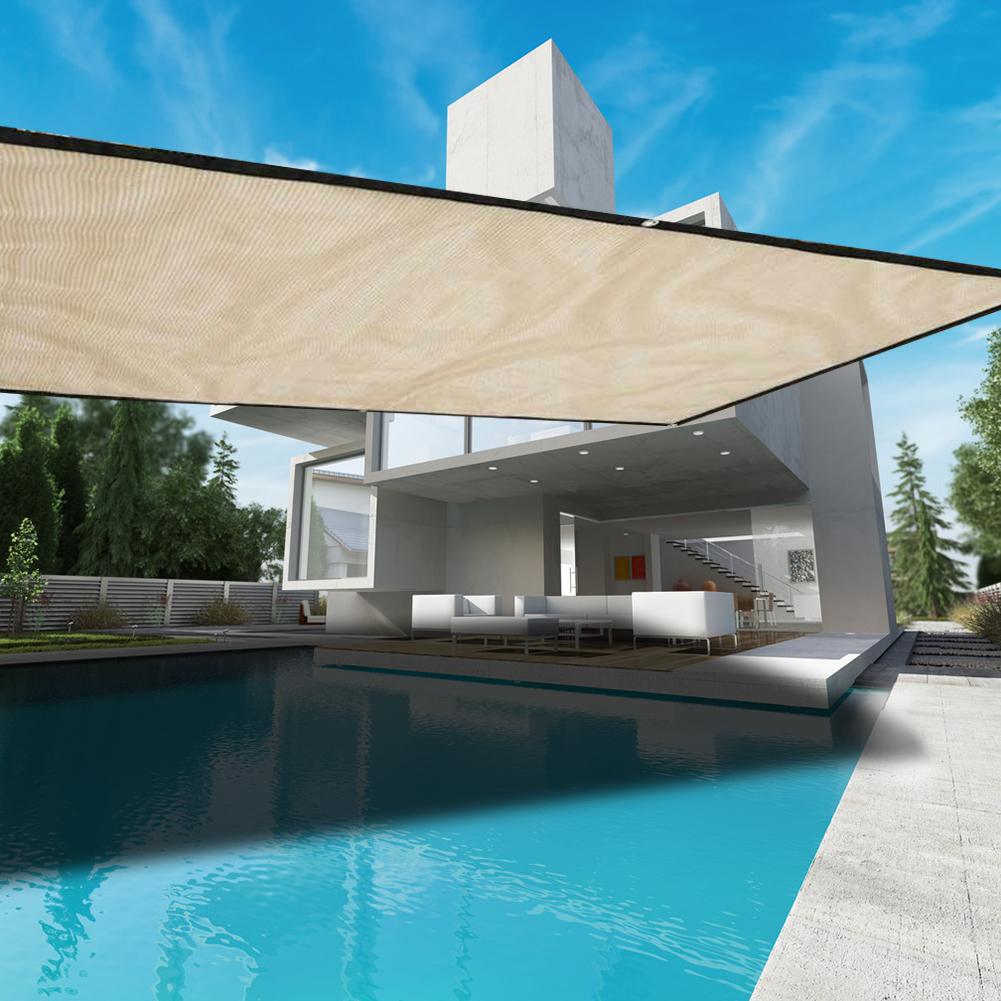 Outdoor Yard Sun Shelter Sail Canopy Sunshade Protection Awning for Garden Patio Outdoor Terrace Courtyard Accessories