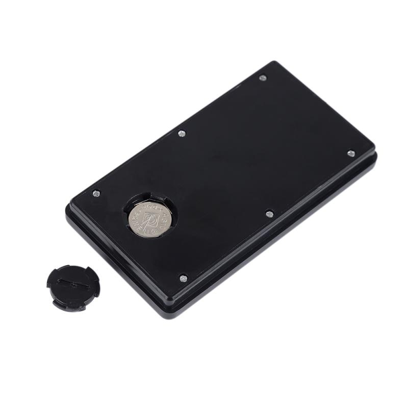 1pcs Self-Adhesive LCD Digital Clock Auto Car Truck Dashboard Date Time Calendar Black Vehicle Electronic Clock