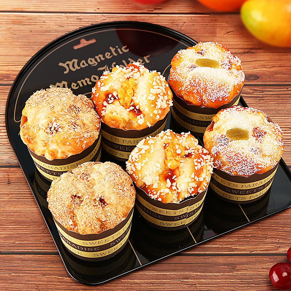 Cute Artificial Cakes PU Simulation Realistic Food Bread Dessert Model Cake for Bakery Window Display Photography Ornaments