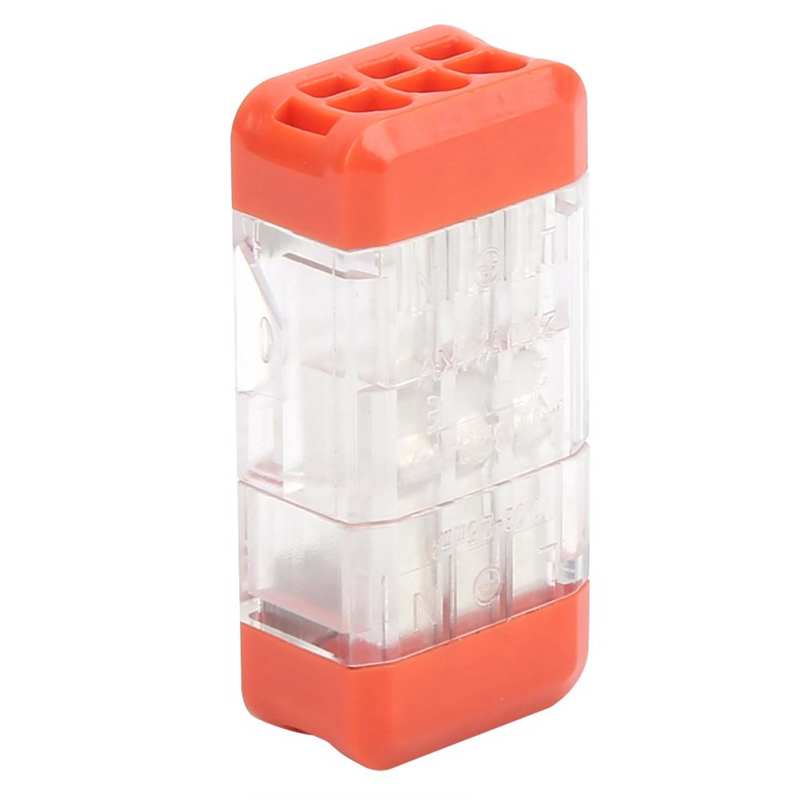 electric meter power meter Quick Connectors Transparent 2-In-4-Out Wire Block Terminal 24A 450V Multipurpose energy