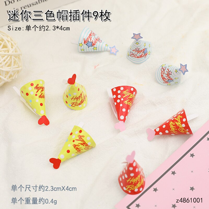 Dyr hund fødselsdagsfest kage topper bageartikler korea ins bichon børn baby favor cupcake bage tilbehør dekorationer: 6
