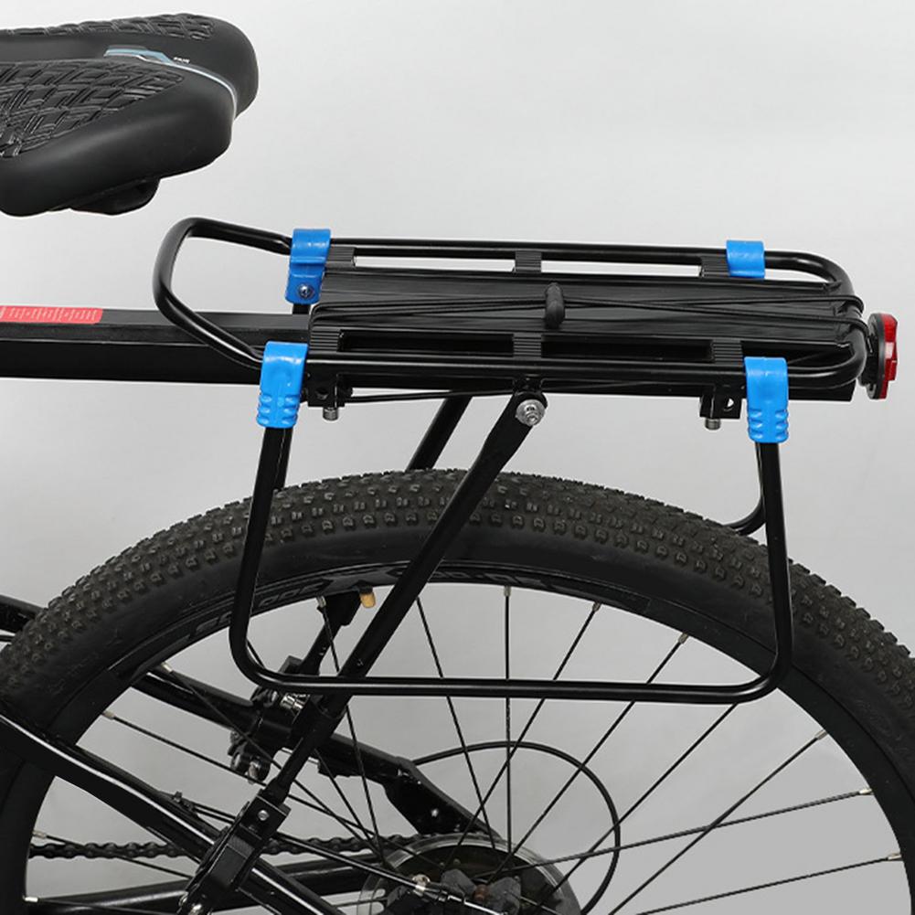 Bicycle Luggage Carriers Cargo Seat Post Carrier Rear Aluminum Alloy Frame Carrier Holder Mount Bicycle Cargo Pannier Rack