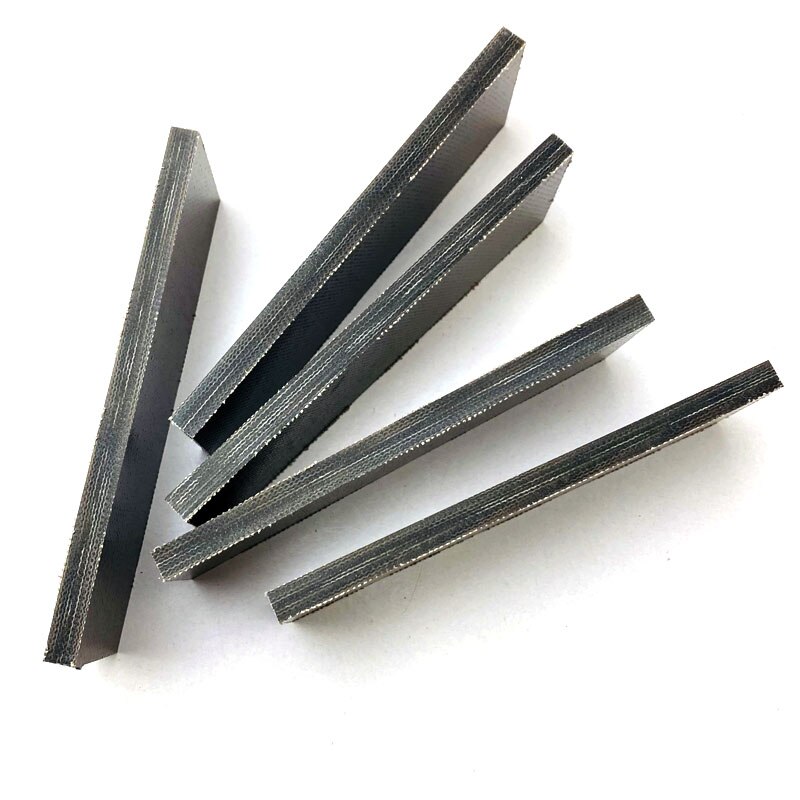 Textura de lona de lino para manualidades, Material para manualidades con mango de cuchillo, tabla de Micarta de lino, 2 piezas