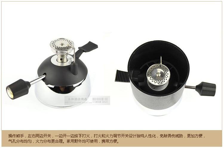 Mini gasbrænder til kaffe sifon barista tilbehør varmelegeme te sifon brænder lagerføres