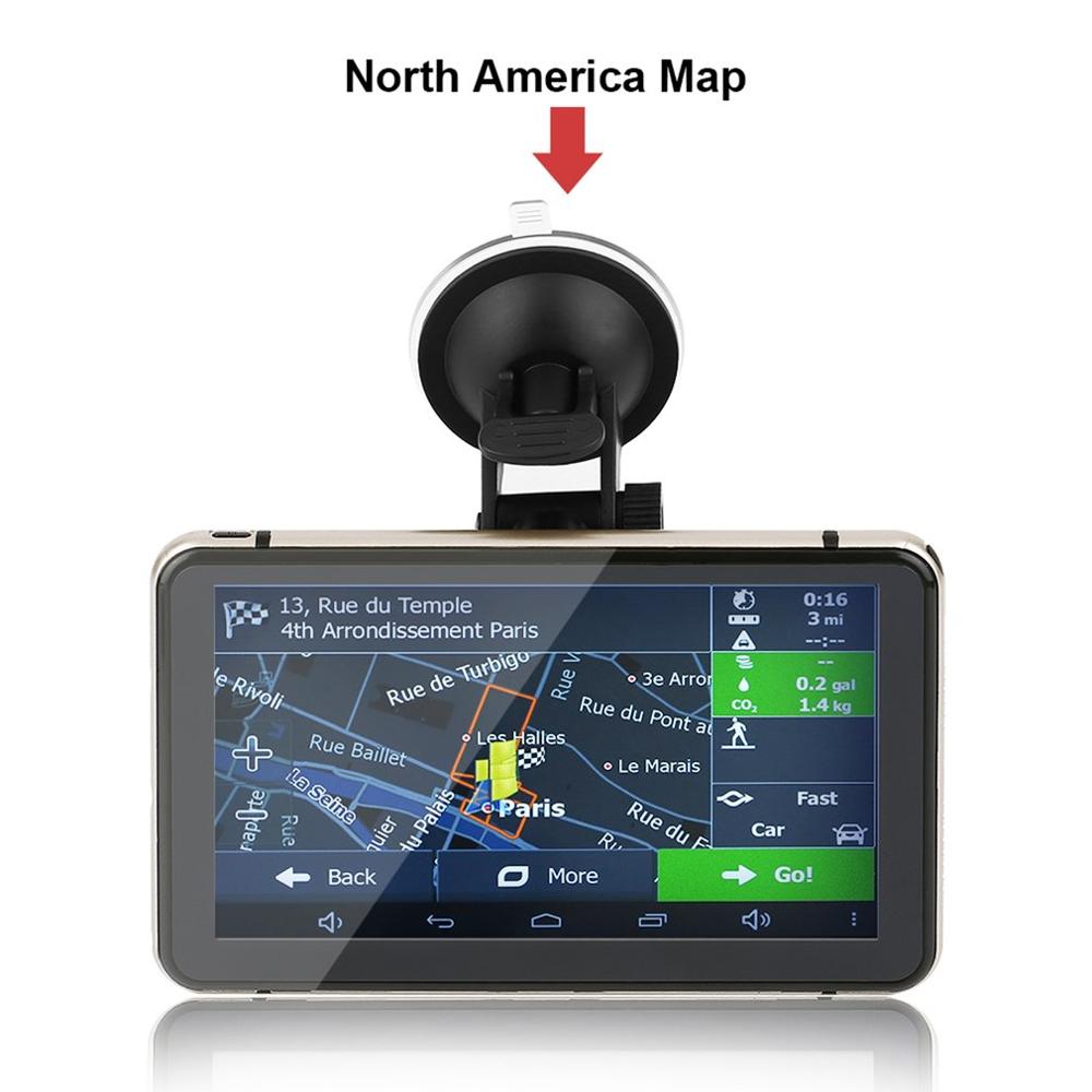 7 Inch Auto Gps Navigatie Voertuig Reizen Data Recorder Smart Voor Android Wifi Ondersteuning Achteruitrijcamera