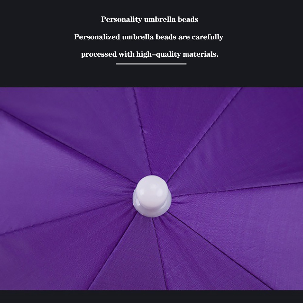 Fishman Paraplu Vis Hoed Grote Paraplu Cap Bamboe Paraplu Cap Hoofd Gemonteerde Zon-Proof Top Vissen Thee Plukken en Landbouw