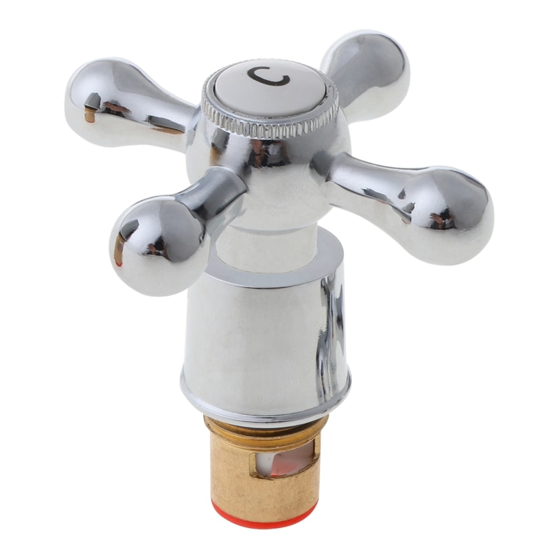 Copper Mixed Water Valve Tap Handle Parts Bath Sink Faucet Handle for Kitchen Bathroom Accessories