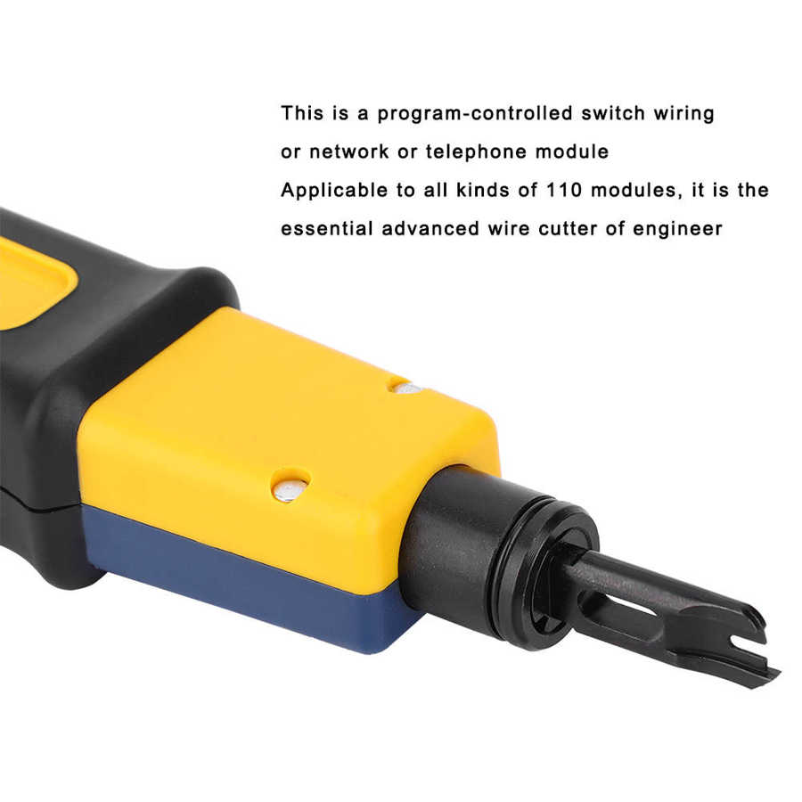 Punch Down Tool For Data Wires Cabling Computer Wire Crimping Tool 110/88 Blade