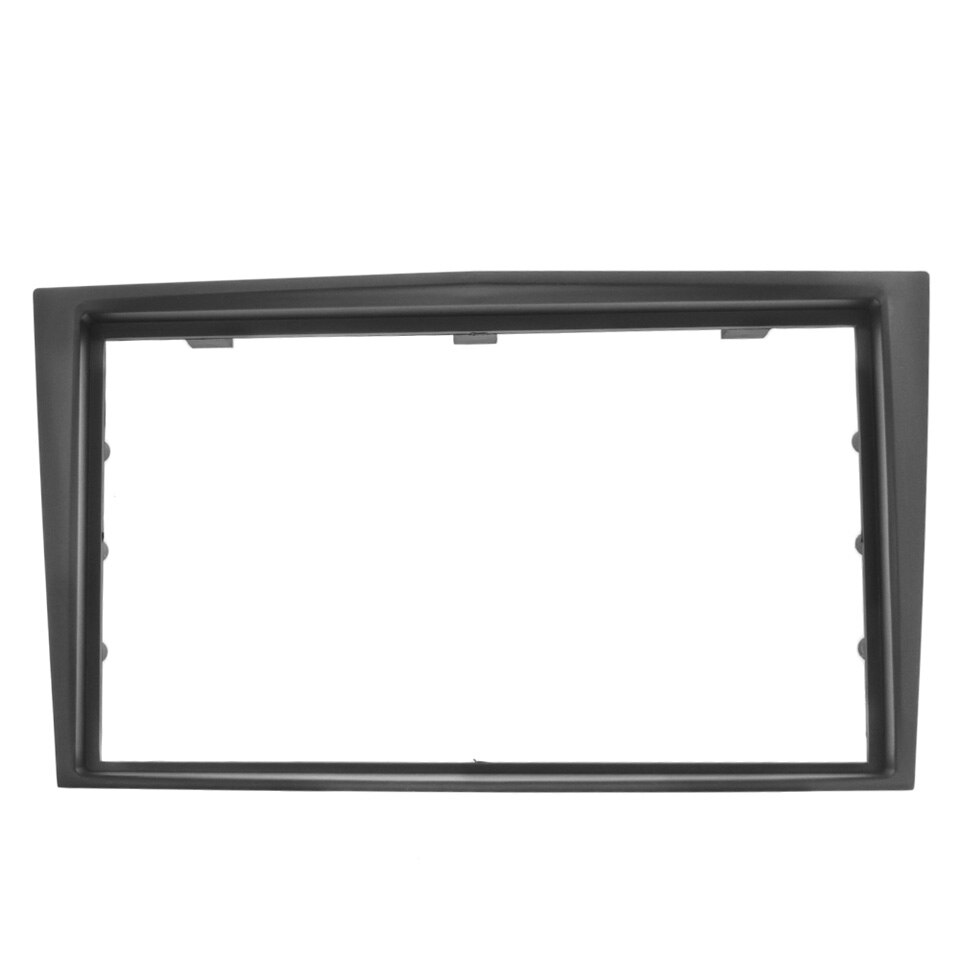 Car Radio Fascia Double 2 Din for Opel Corsa (C) Agila Astra (G) Combo (C) Vivaro Vectra (C) Tigra Omega (B) Dash Kit Frame: black / 173x98