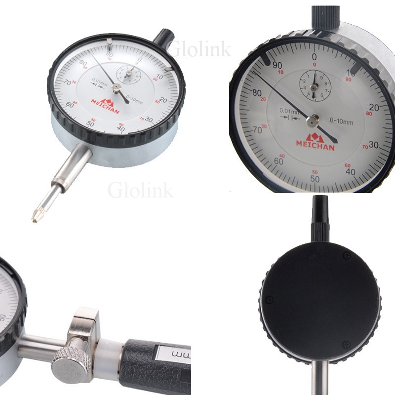 Jauge de diamètre intérieur de cylindre de 0.01mm 50-160mm, alésage de cadran Type de pont indicateur