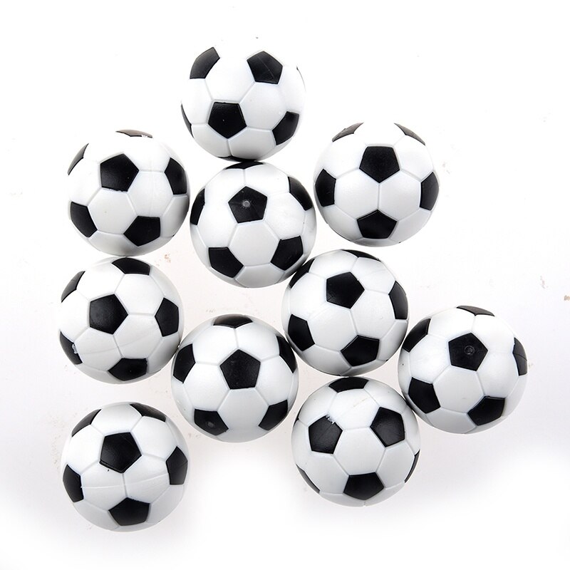 10 stuks 32mm Plastic Voetbaltafel Tafelvoetbal Bal Voetbal