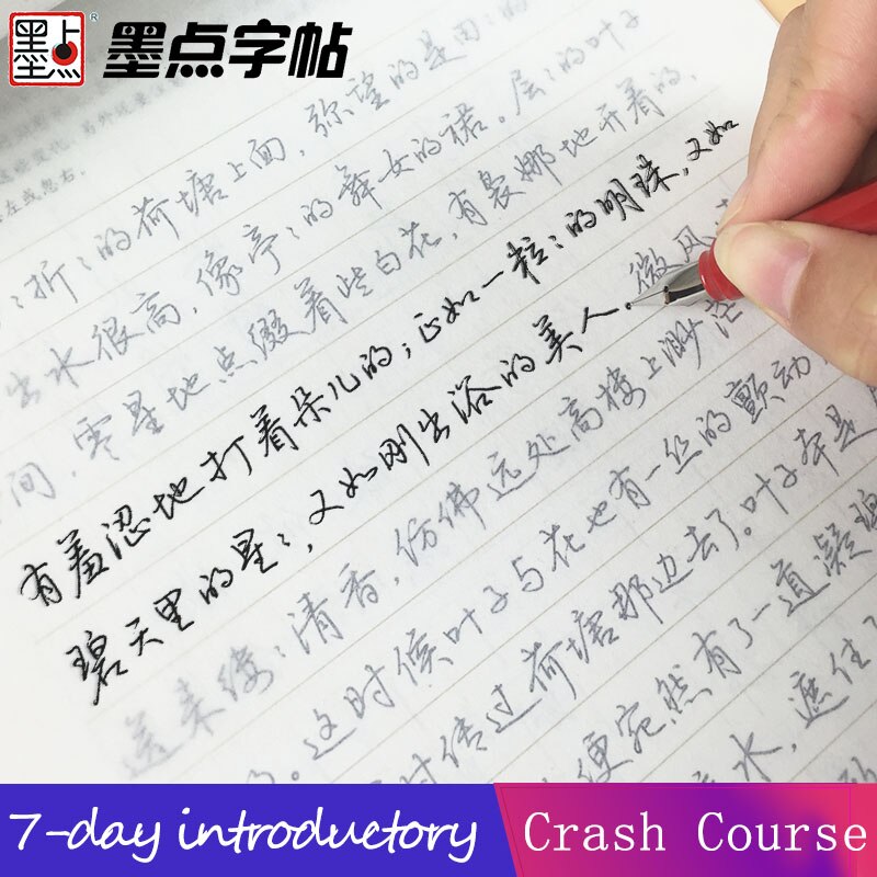 Modian Chinese Student Beginner Simple Calligraphy Copybook 7 Days to Learn Chinese Writing