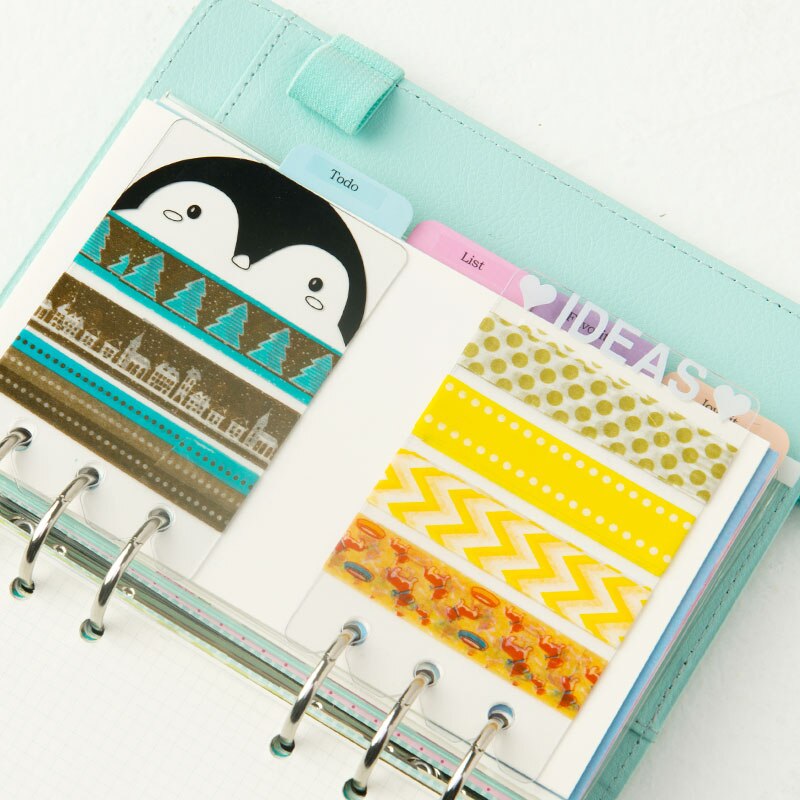 Dokibook Neue Gerade Herrscher verlieren-blatt Karikatur Herrscher transparent Kawaii Ebene Herrscher Band Verpackung Platten heißer