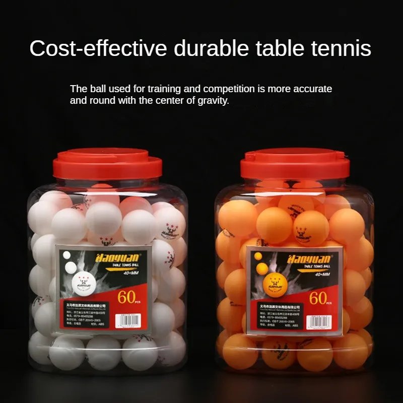 60 Stücke Professionelle 3 Sterne Tischtennisbälle D40 + mm 2,8g Neues Material ABS Kunststoff Ping-pong-ball Erwachsene Training Für Wettbewerb