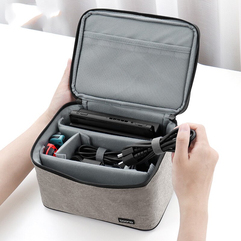 Digitale Opbergzakken Electronics Cable Organizer Beschermende Draagbare Oplader Power Bank Accessoires Voor Nintendo Switch &amp; Oled