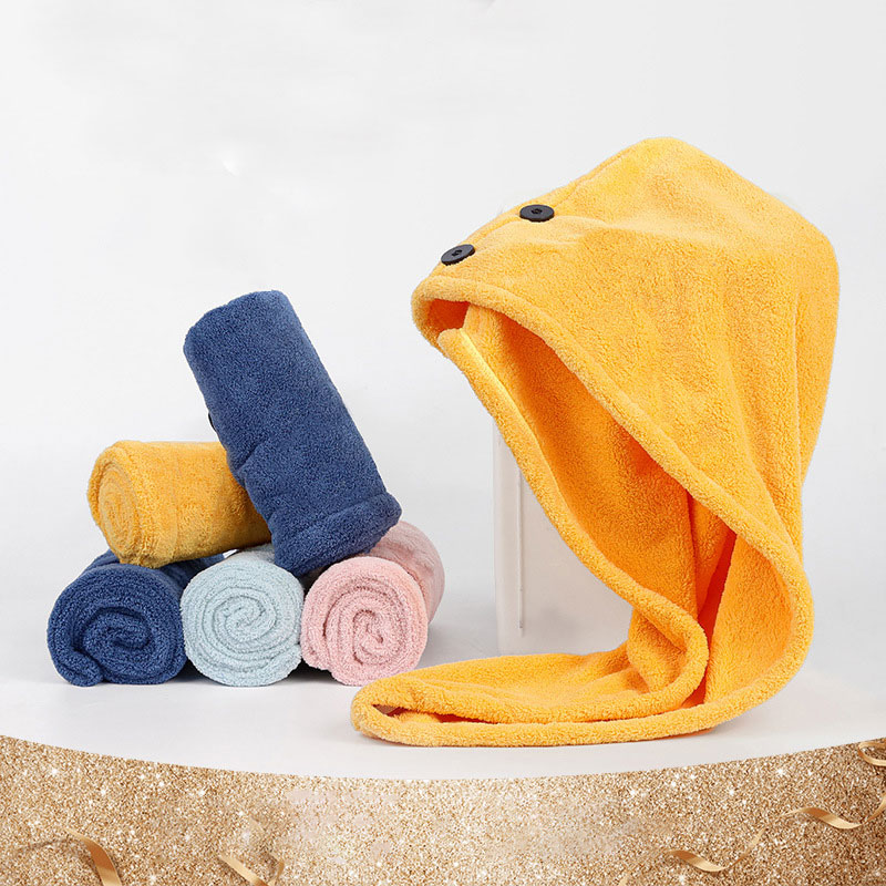 Kvinner mikrofiber håndkle hår håndkle badehåndklær til voksne hjemme frotté håndklær dårlig serviett de douche turban til tørking av hår