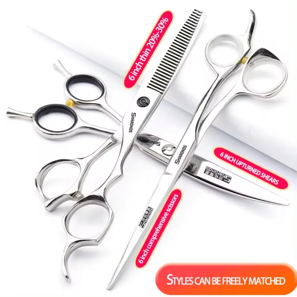 Professionelles Haarschneidescheren-einstellen, Friseurscheren, exklusive Friseur-Friseurscheren, 5,5/6/6,5-Zoll-Schneidwerkzeuge: Elfenbein