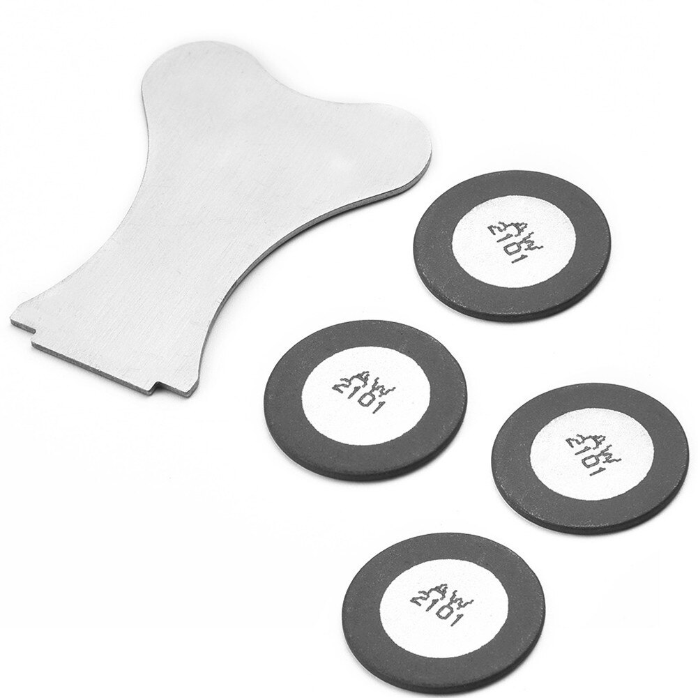4Pcs Keramische Verneveling Vel Glazen Schijf Transducer Schijven Voor Dimplex Opti-Myst Elektrische Fire Heater 20Mm Ultrasone luchtbevochtiger