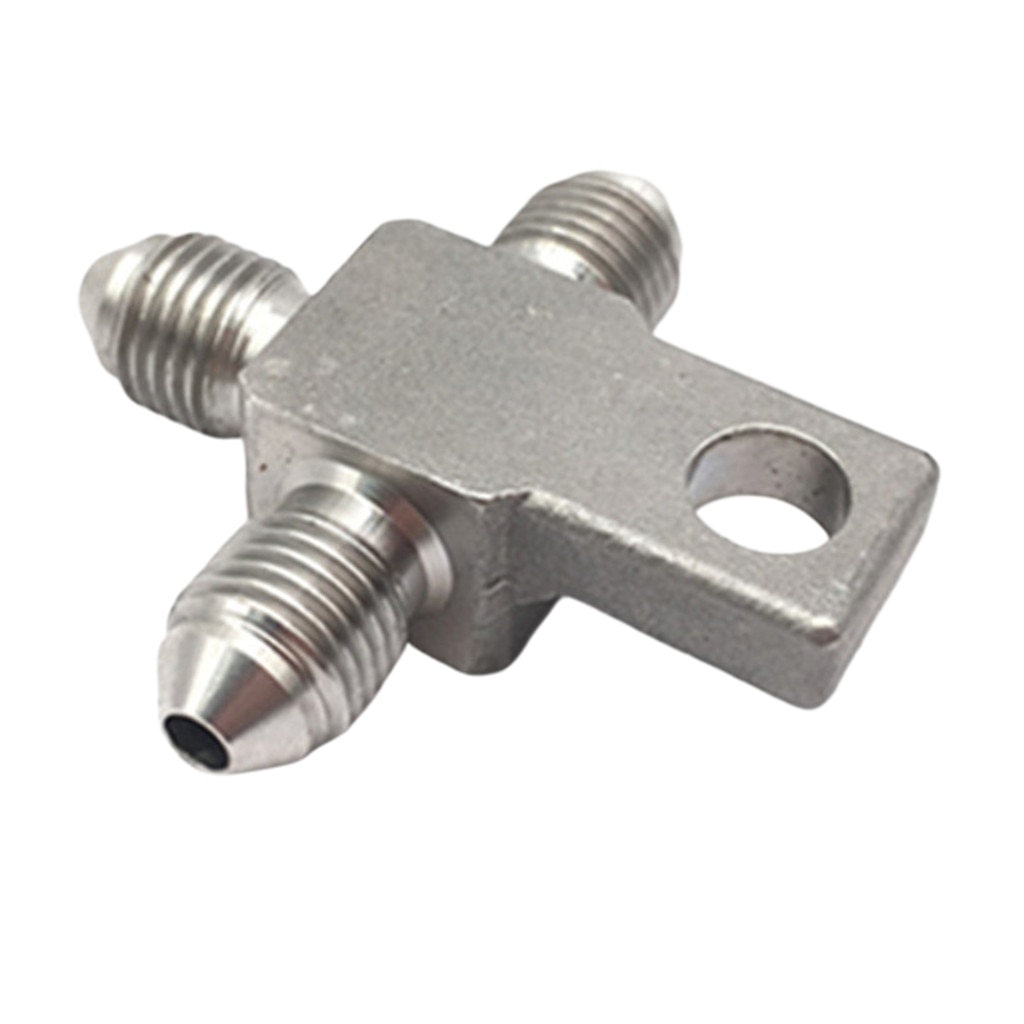 Fitting - Adapter Tee - 3 AN Male X 3 AN Male X 3 AN Male With Lug Adapter