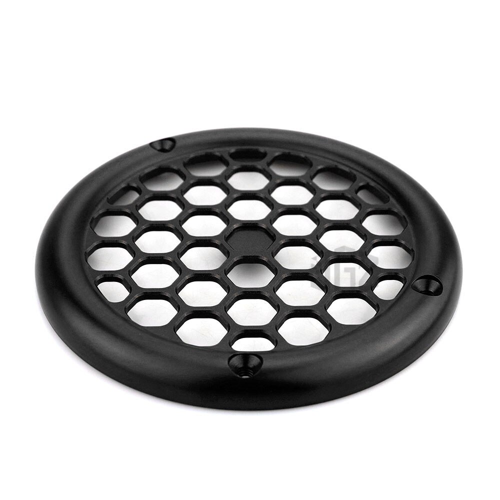 Accessoires de protection latérale ronde de protection de moteur de commande numérique par ordinateur de moto pour la série de Piaggio Vespa Sprint Primavera LXV LX 150 150CC: 3 Holds Black