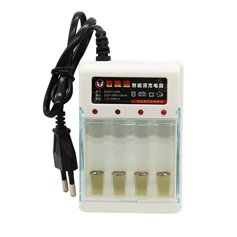 100% AA battery 4000mAh rechargeable battery AA 1.5V Rechargeable Alcalinas drummey +1pcs 4-cell battery charger