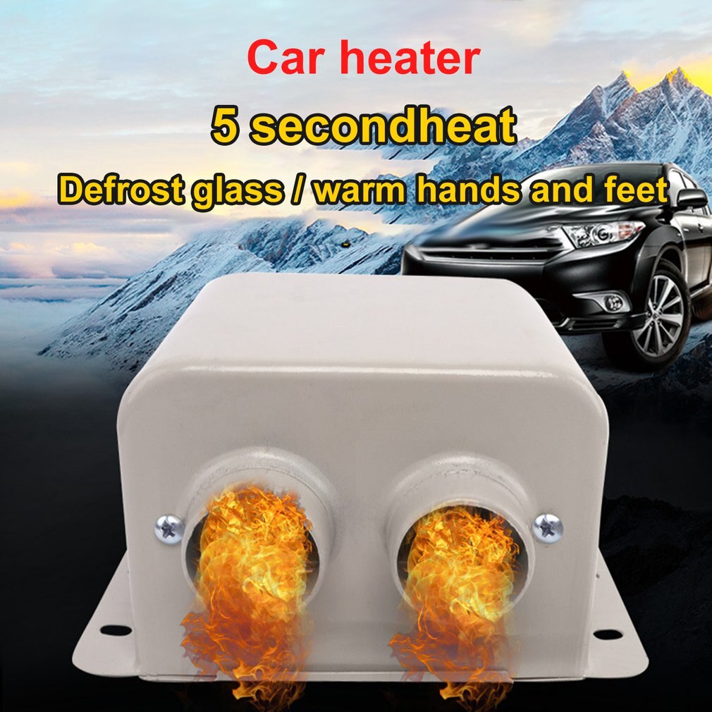 12V/24V 800W voiture chauffage voiture verre dégivreur fenêtre chauffage 2 sortie d'air hiver sèche Auto chauffage brumisateur éliminateur CE