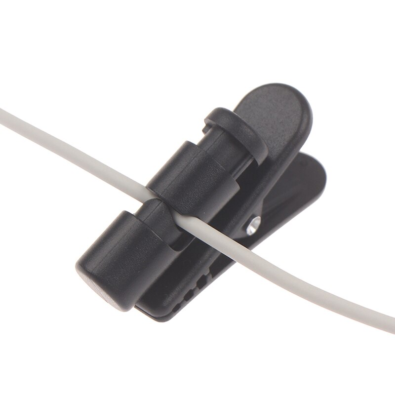 2/5Pc Kabel Klemme Kragen Headset Klemme Kopfhörer Kabel Clip Kopfhörer Wickler