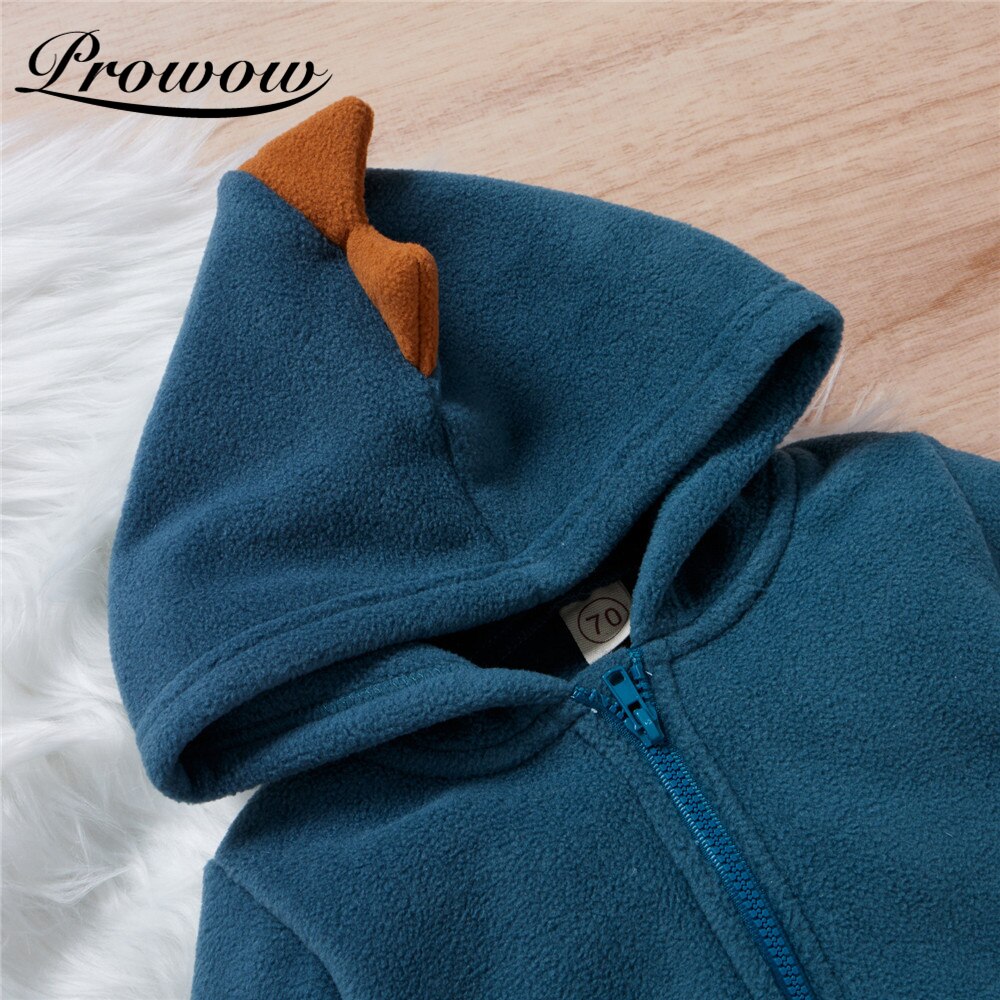 Prowow 2 Kleur Baby Dieren Shark Kleding Herfst Winter Baby Jongens Footies Rompertjes Effen Pasgeboren Jumpsuit Voor Kinderen Jongens Kleding