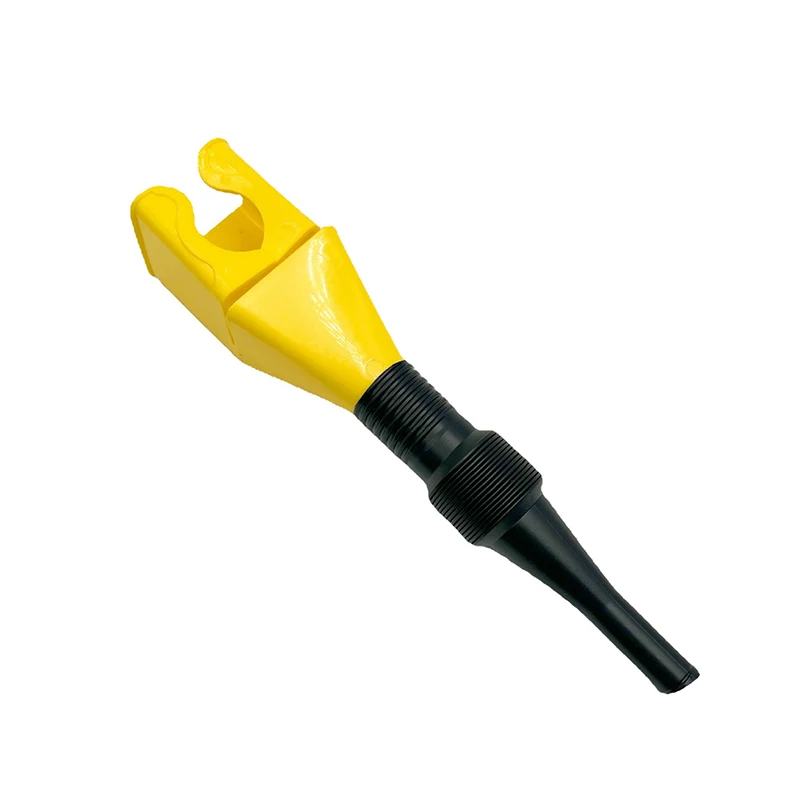 Embudo de aceite de motor de gasolina para repostaje de motocicleta y coche, herramienta de transferencia de filtro, embudo de aceite para cambio de aceite, Accesorios Para automóvil: Azul