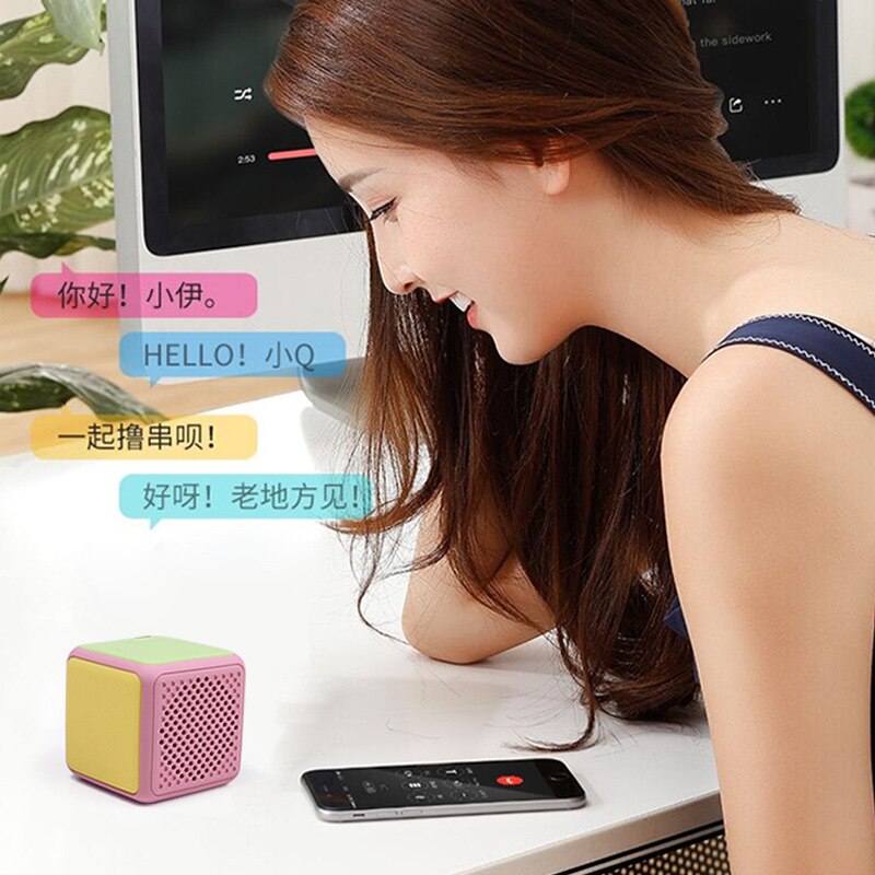 Portable Wireless Speaker Outdoor Loudspeaker Mini Speaker Cube AudioStereo Music Surround Bass Speaker for Phone