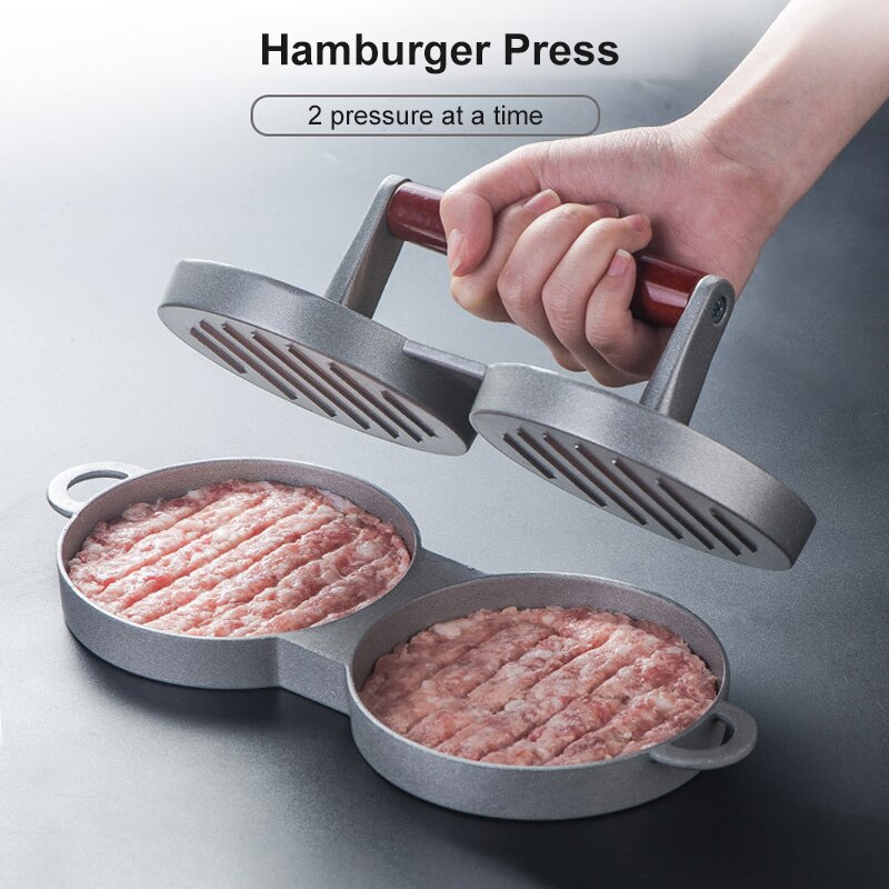Kitchen Round Shape burger Press Food-Grade ABS Hamburger Meat Press Beef Grill Hamburger Press Patty Maker Mold Kitchen Tools