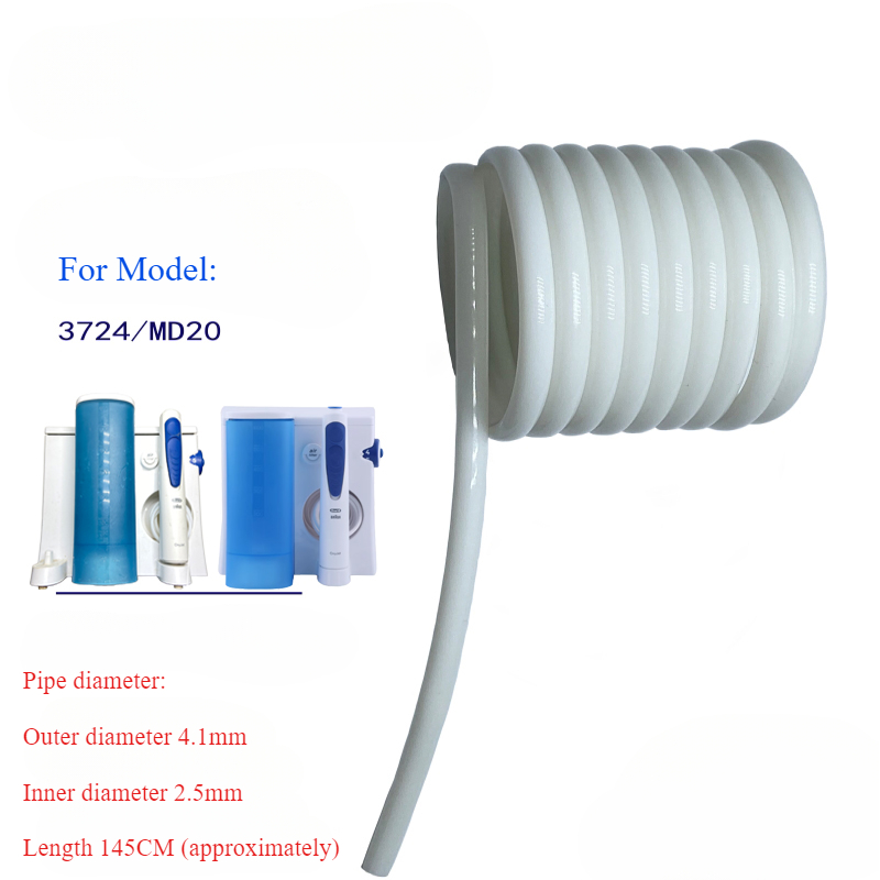 1 Stück für Braun 3724 MD20 Oral B Wasserflosser Scaler Originalmaterial PE Hochdruck-Wasserschlauch