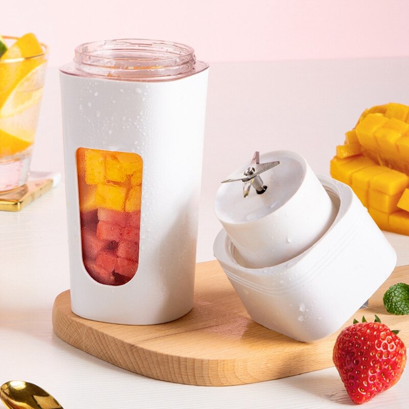 Draagbare Blender Voor Handgemaakte Fruit Of Groente Smoothie Mini Juicer Met Usb Oplaadbare Voor Outdoor, Reizen