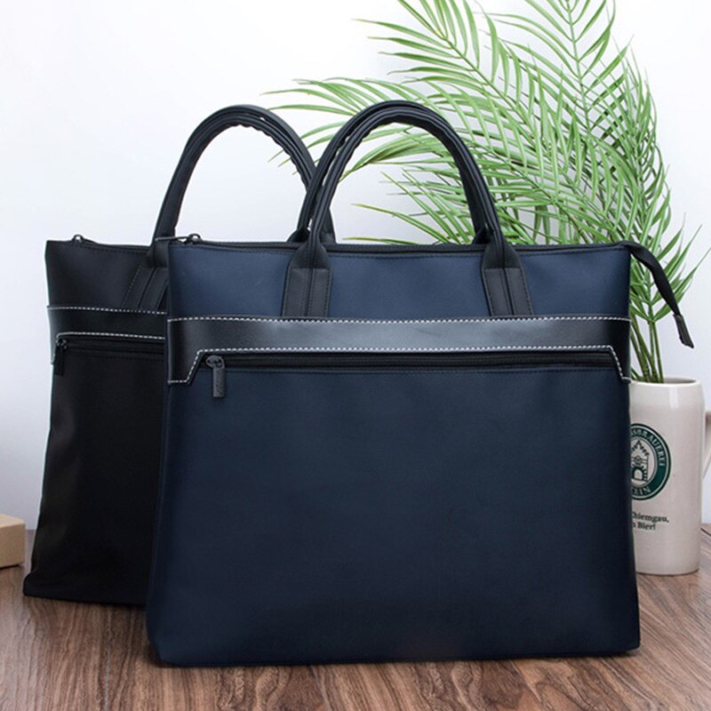 Portable Organizer For Documents Waterproof Bag For Ipad Business Bag Laptop Briefcase Men Computer Bag Wear-resisting Handbags