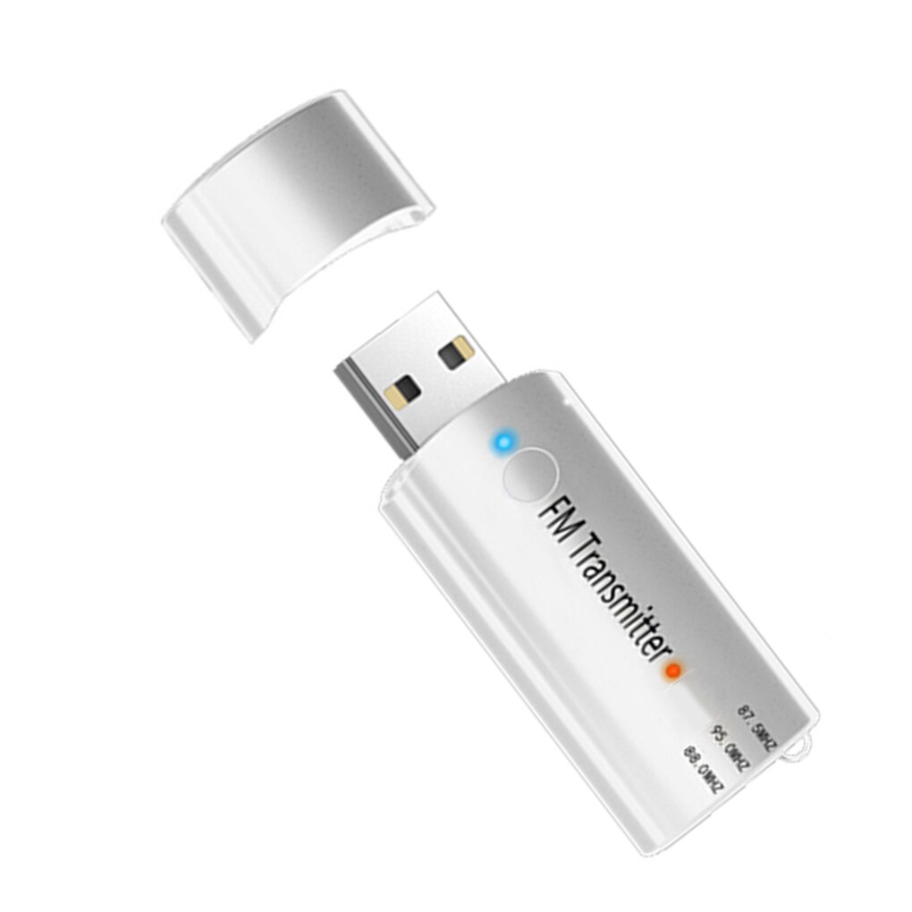 Transmisor FM Bluetooth 5,0 coche reproductor de música manos libres estéreo receptor USB con Bluetooth MODULADOR