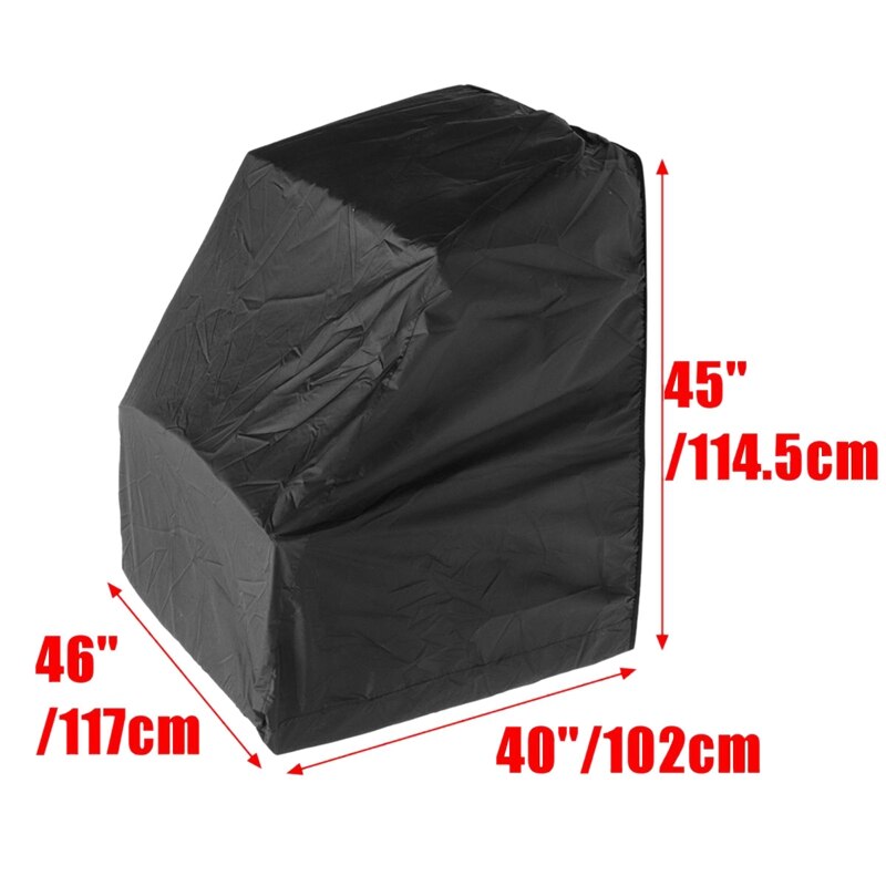 45 x 46 x 40 inch boothoes jacht boot middenconsole hoes mat waterdicht stofdicht anti-uv droog schoon houden